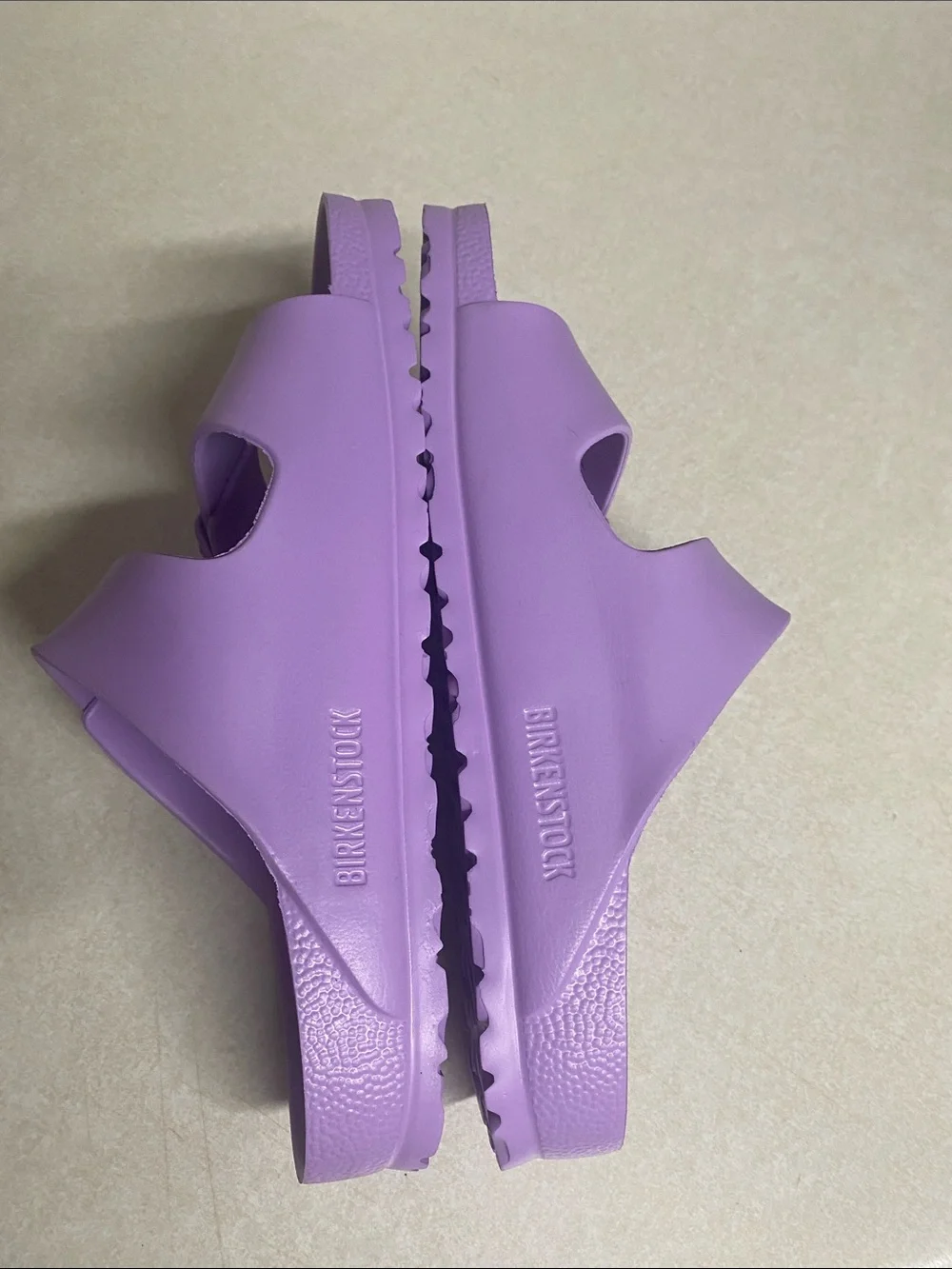 Birkenstock women’s Arizona sandals purple - Picture 6 of 7